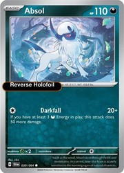 Absol 030/064 Shrouded Fable Reverse Holo Common