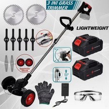 For Makita Cordless Grass Trimmer And Brush Cutter With 2 Batteries And Charger