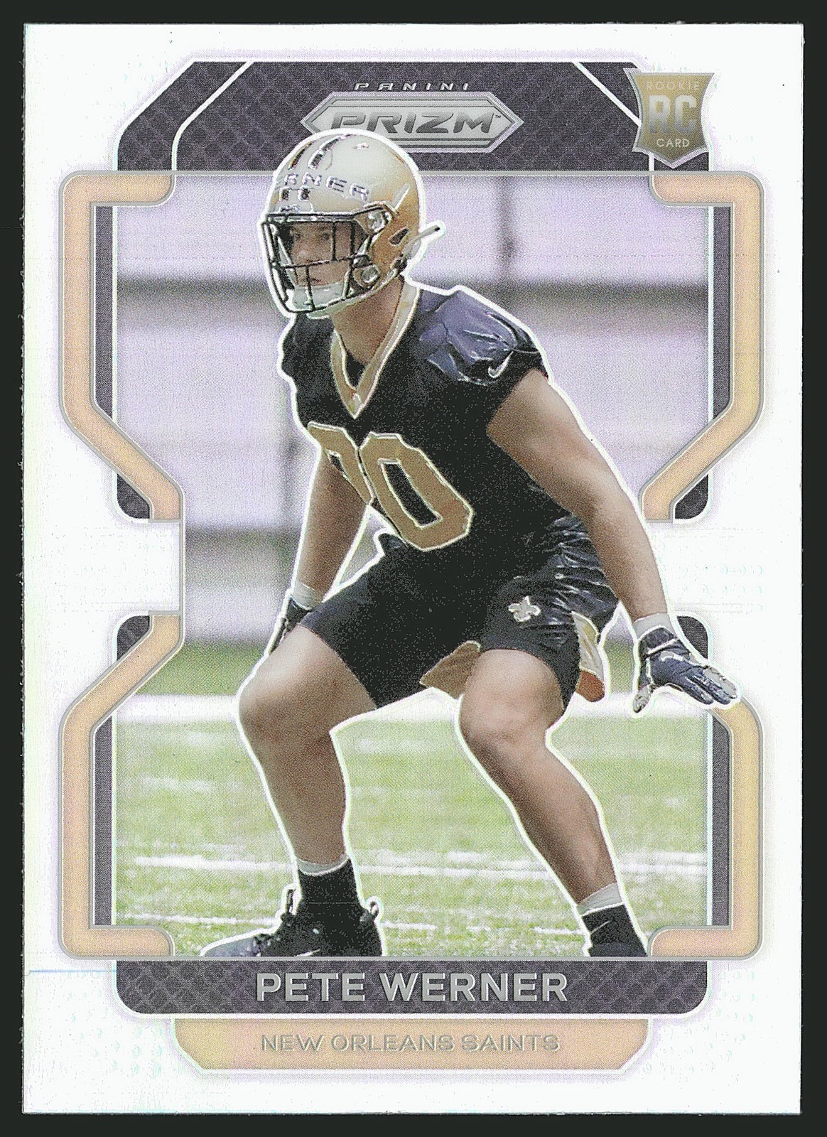 2021 Panini Prizm #391 Pete Werner Silver RC