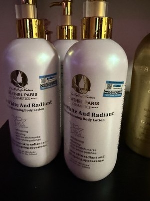 Authentic Snow White and Radiant  Face And Body Cream 1 bottle  