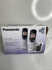 Panasonic KX-TGC222S Expandable Digital Cordless Answering System (2 Phones)