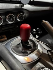 Roadstersport Bbk Weighted Shift Knob - Red For All Mazda Mx-5 Miata M10x1.25 Roadstersport Bbk Weighted Shift Knob - Red For All Mazda Mx-5 Miata M10x1.25
