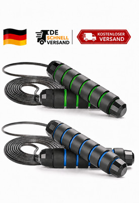 Springseil Verstellbar Fitness Speed Rope Boxen Cardio Training PVC Unisex