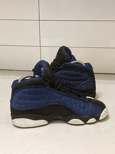 Nike Air Jordan 13 Retro GS Brave Blue Sz 6Y/ Women’s Sz 7.5 Navy 884129-400 - Picture 7 of 9