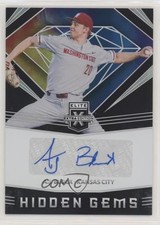 2020 Panini Elite Extra Edition Hidden Gems Black AJ Block #HG-AB Auto uk2