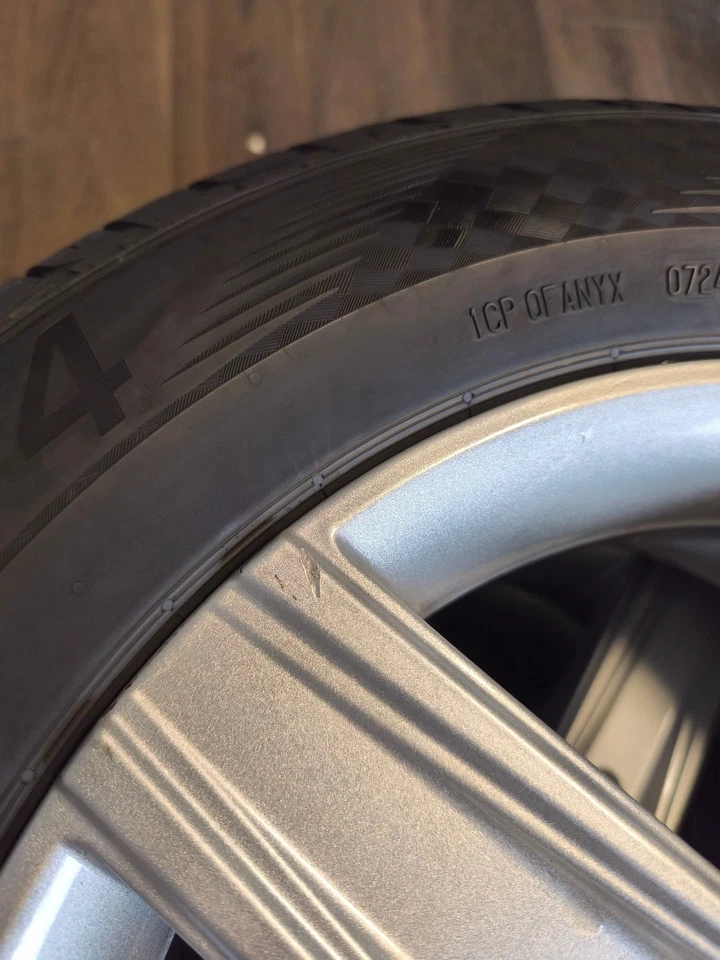 4 Sommerreifen 205/60R16 16"  Aluett Alufelgen KBA 49303 6,5Jx16 ET 48 - Bild 4 von 4