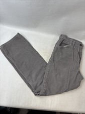 Levi s Mens 32x30 Corduroy Pants Grey Straight Leg Vintage White Tab