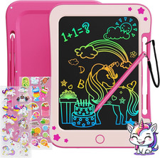 LCD Writing Tablet for Kids, Toddler Girl Toys, Doodle Board Drawing Tablet, Eas