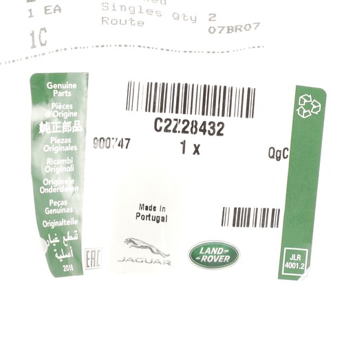 Genuine Jaguar Engine Coolant Hose C2Z28432 - Bild 5 von 5