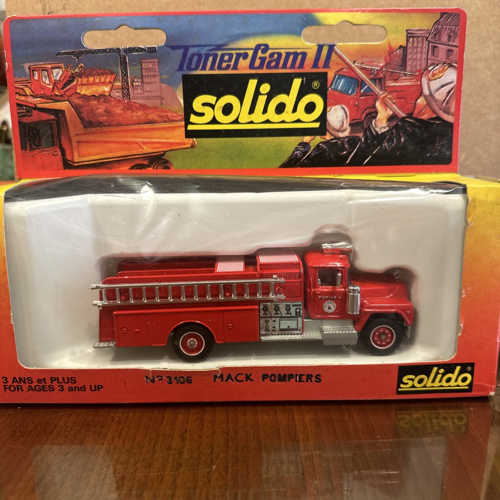 Solido Mack Tanker Truck Fire Engine 1:60 3106