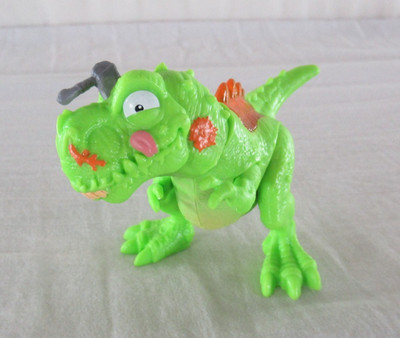 ZURU Smashers Jurassic Light Up Dino Green T-Rex Dinosaur Figure #7473