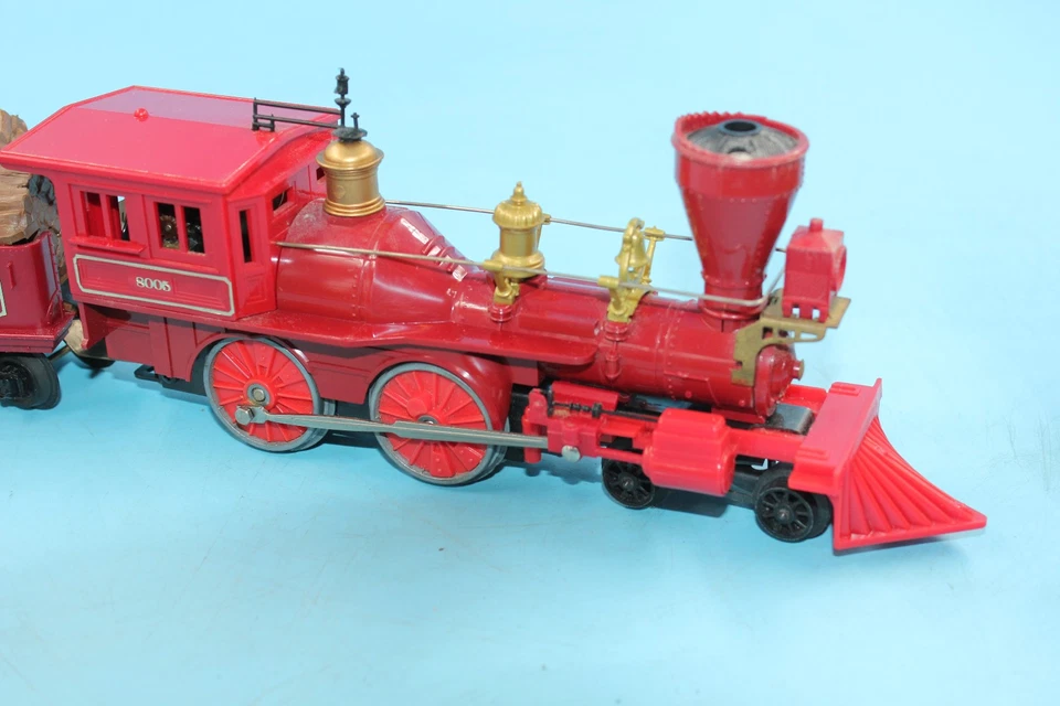 LIONEL O GAUGE No. 8005 AT&SF OLD TIMER LOCOMOTIVE & TENDER  SANTA FE  GENERAL - Image 2 of 4