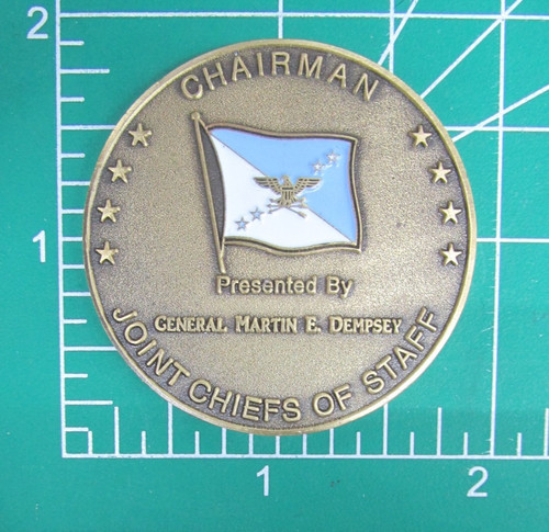 Chairman Joint Chiefs of Staff 4 Star General Martin E. Dempsey Challenge Coin
