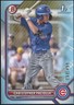 2022 Bowman 1st Edition #BD-185 Sky Blue Paper Christopher Paciolla 80/499