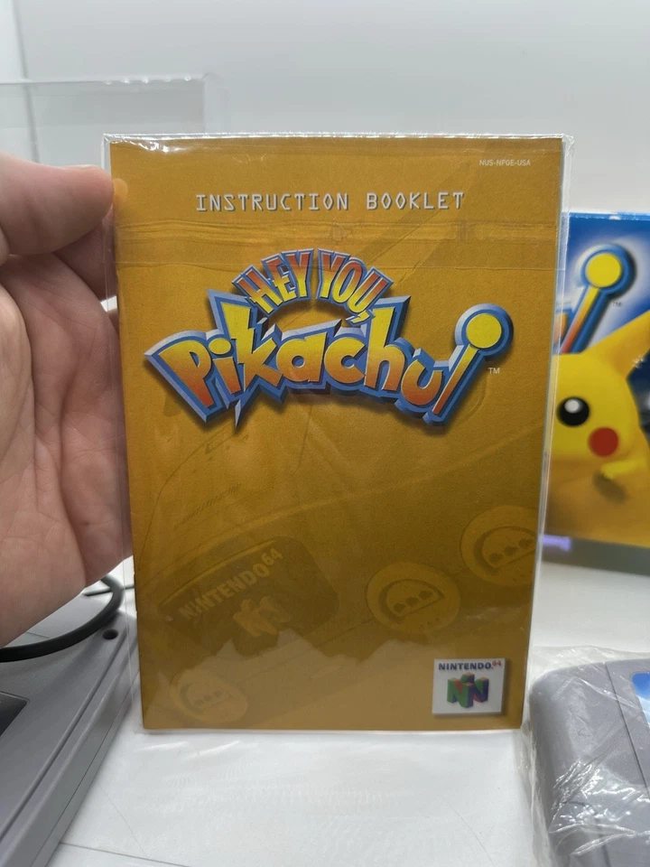 Hey You Pikachu! - Nintendo 64 (N64) CIB Complete W Protector - Image 2 of 4