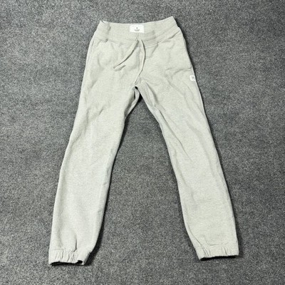 Reigning Champ Sweatpants Mens Small Gray French Terry Joggers Elastic Waist
