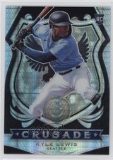 2020 Panini Chronicles Crusade Hyper Prizm 40/299 Kyle Lewis #18 0a6