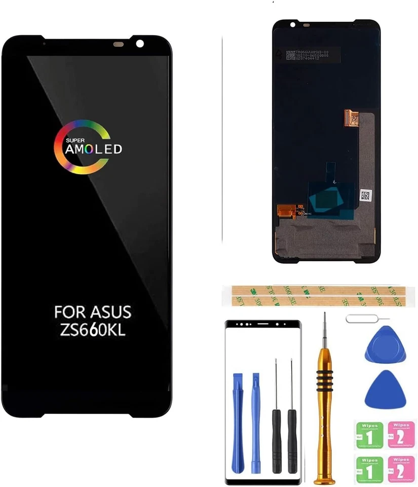 AMOLED LCD Screen Replacement for ASUS ROG Phone 3 - 6.59" Digitizer Assembly - Image 3 of 4