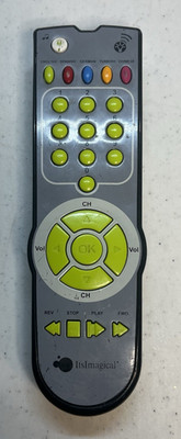 itsImagical TV Remote Control For Kids - 5 - Different Languages with Batteries