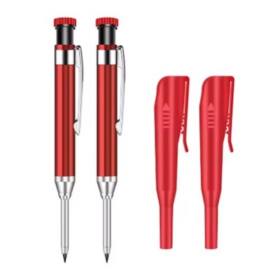 Metall Deep Hole Carpenter Bleistift Markieren Stift V8Z41271
