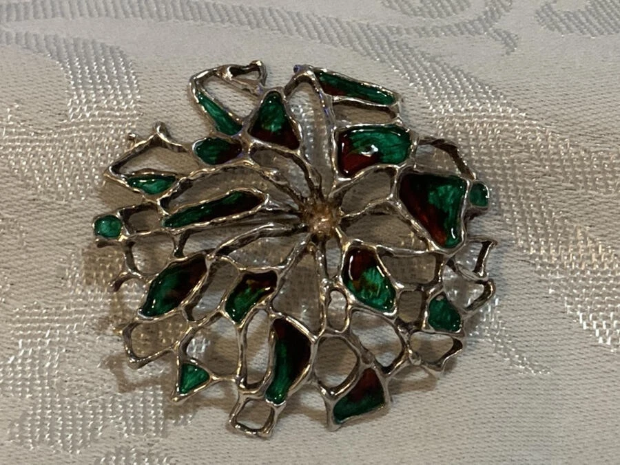 David-Andersen without Stone Sterling Silver Fine Brooches & Pins