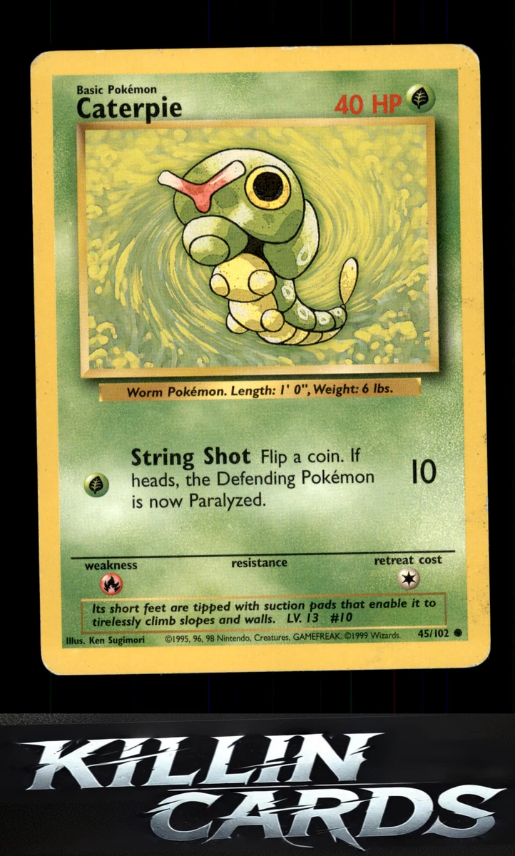 Preços baixos em Cartão Pokemon Caterpie | eBay