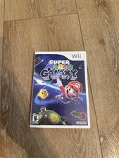 Super Mario Galaxy Nintendo Wii Replacement CASE And MANUAL Only, No Game Disc
