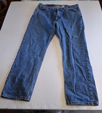 Vintage Levis Jeans Mens 38x30 Blue 90s Orange Tab Faded 505 Tag38x30 