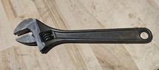 Vintage Blue-point 8 Adjustable Wrench Black Oxide Snap-on Usa Vintage Blue-point 8 Adjustable Wrench Black Oxide Snap-on Usa