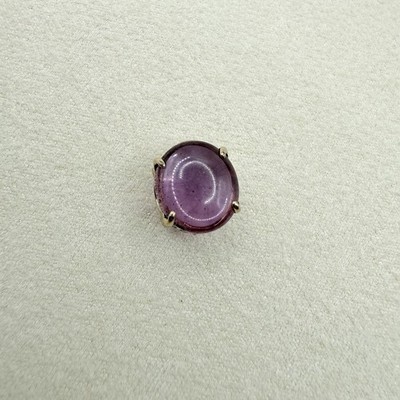 Pandora Pink Oval Cabochon Charm Bead 14k Rose Gold Plated Pink CZ