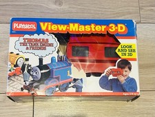 Rare Vintage Thomas The Tank ViewMaster 3d Inc 3 Thomas & Disney Reels Train GC