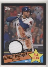 2020 Topps 1985 Baseball All-Stars Relics Black 183/199 George Springer n1u