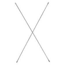 Metaltech Scaffold Brace, 2 in.L, Steel M-MC48120 Metaltech M-MC48120