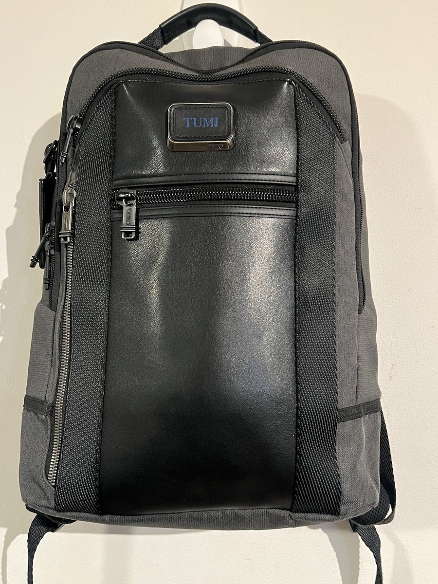 Tumi Gray Black Backpack | eBay