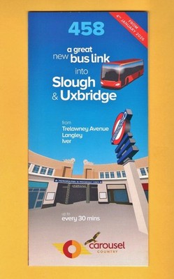 Busfahrplan ~ Carousel Country - 458 - Slough Langley Uxbridge - Januar 2026