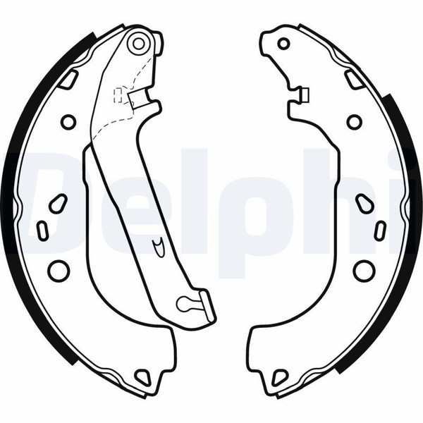 Bremsbacken Hinten FüR Ford Focus C-Max DM2 II DA Cabrio Limo DB Turnier 03-12-image