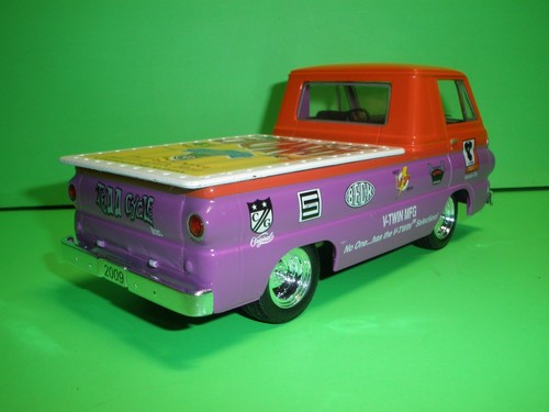 Liberty 1964 Dodge A100 Pick-Up Truck V-TWIN Motorcycle's TEDD CYCLE SpecCast - Picture 4 of 12