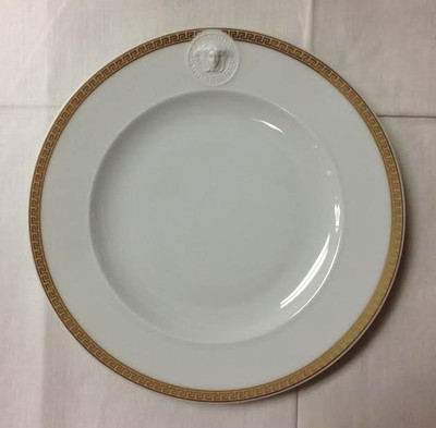 Versace by Rosenthal Medusa Rhapsody Red Bread and Butter Plate 6.5