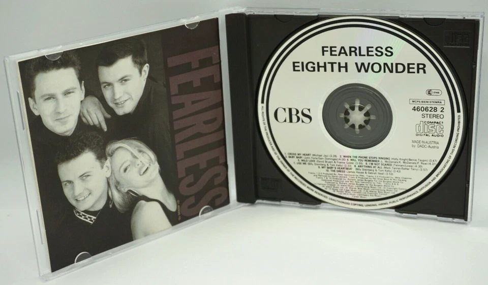 Eight Wonder : Fearless CD Album (Holland press 1988) - PATSY KENSIT - HTF - Image 3 of 3