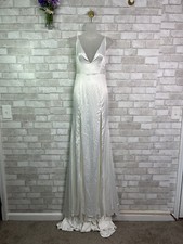 NWT Alamour Label White Gown Izabelle Ivory Wedding Dress