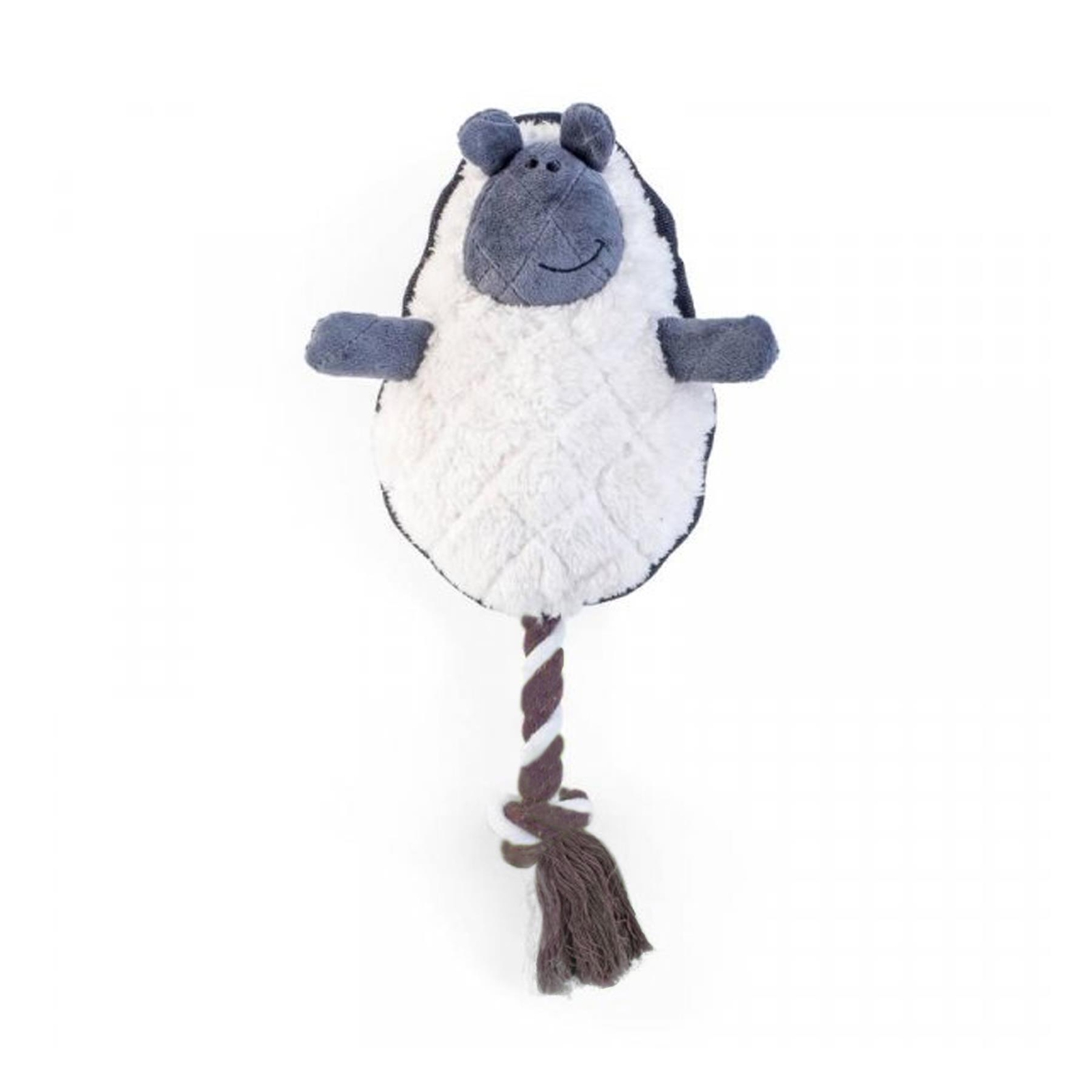 Fabric Fetch Sheep Dog Toy with Built in Squeaker - Farm Animal Themed Gifts