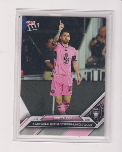 2024 TOPPS NOW #31 LIONEL MESSI
