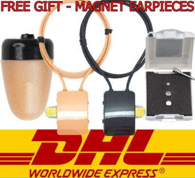 Spy Earpiece GSM Loop Spy Wireless Micro Invisible Kopfhörer Set