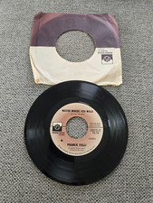 45 Frankie Valli - My Eyes Adored You / Watch Where You Walk 45 Record Private S