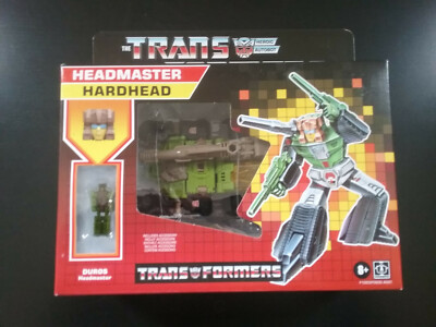 Transformers Headmaster Hardhead &  Duros NEW G1 Retro Packaging Walmart 2020