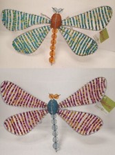 BEADWORX - GARDEN DRAGONFLY LARGE HAND CRAFTED ~ BEAD WORK - BEADED GIFT
