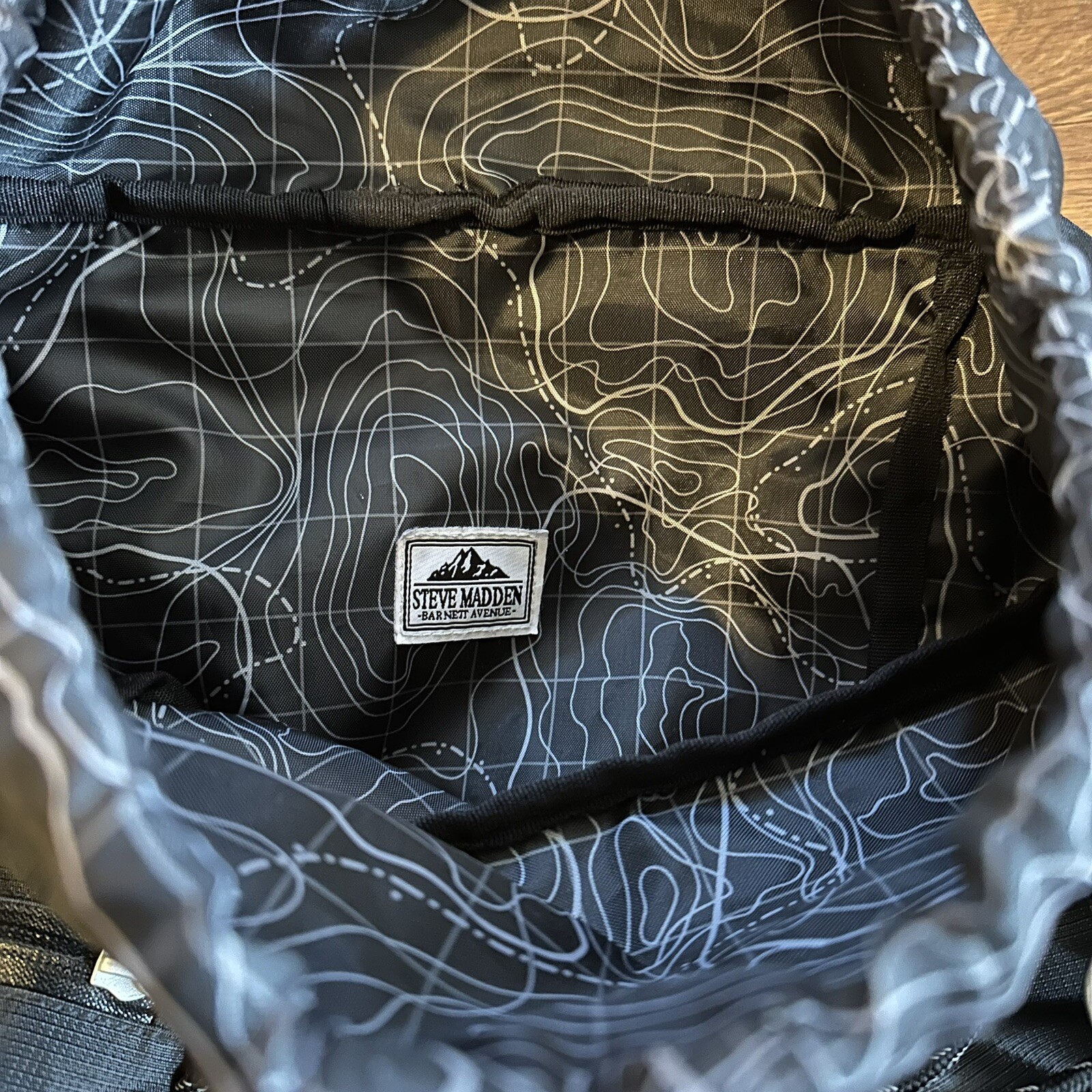 Steve Madden Topographic Map Loop Backpack - image 6