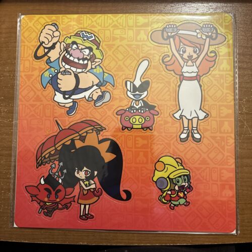 My Nintendo Rewards WarioWare Move It! Magnet Sheet, Brand New Switch Wii U 3DS - Picture 1 of 2