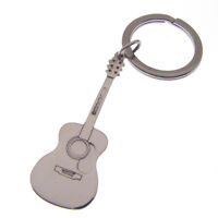Hallmarked Silver Electric Guitar Keyring. Sterling Silver Guitar Key Ring Hallmarked Silver Electric Guitar Keyring. Sterling Silver Guitar Key Ring