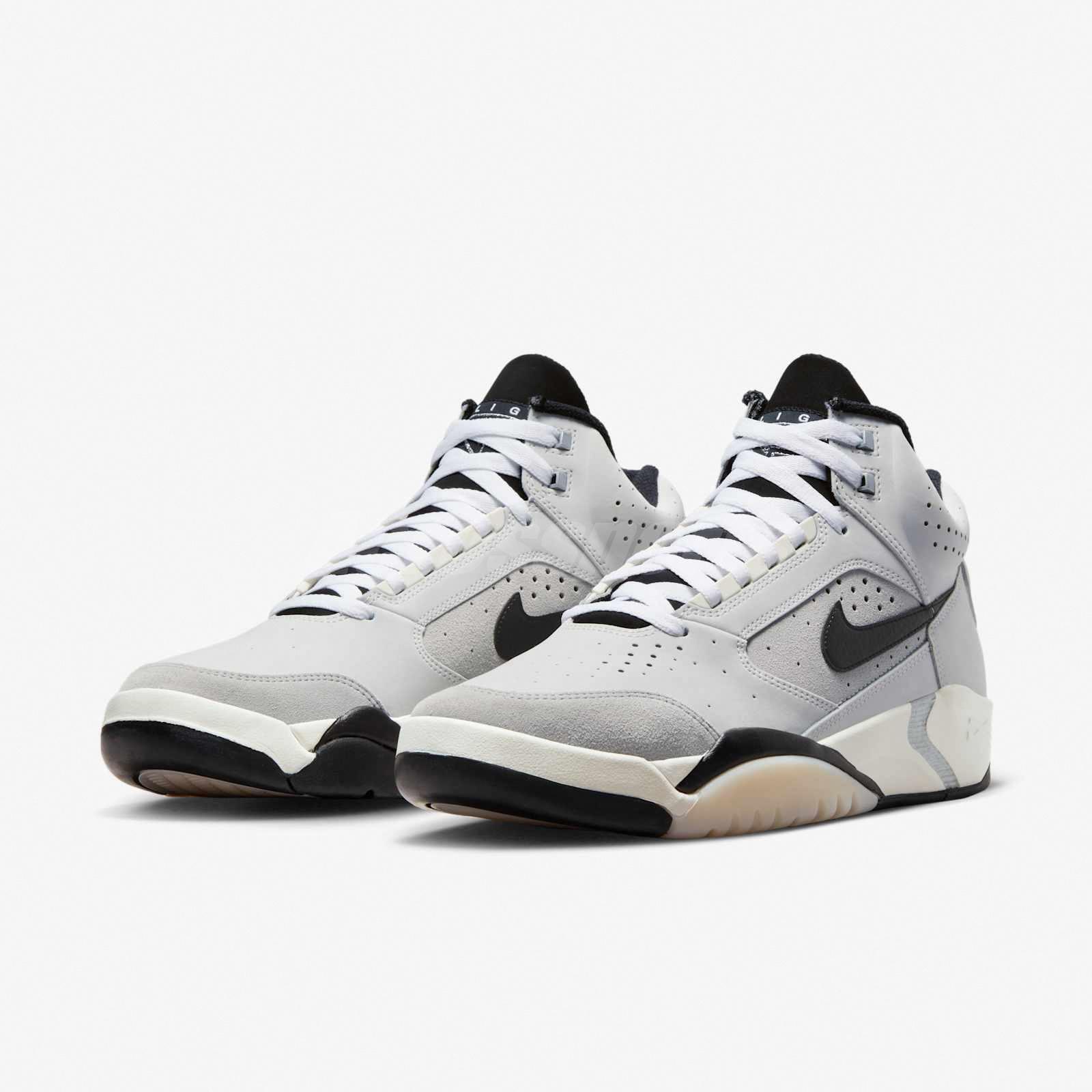 Nike Air Flight Lite Mid Light Smoke Grey Men Csual Shoes Snekaers FJ2949-001